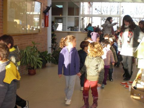 Les Nadales amb l´alumnat d´Educació Infantil