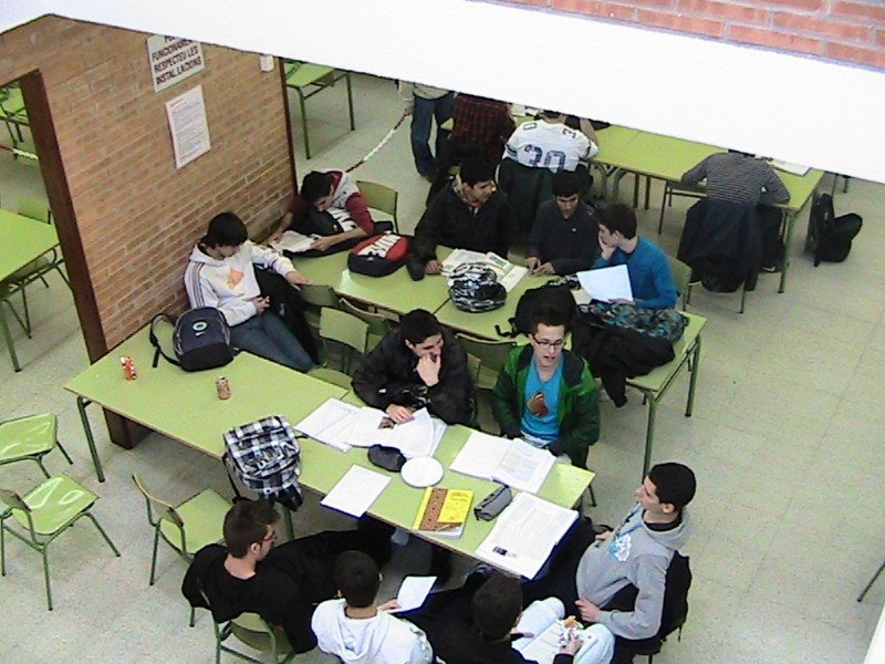 Ambient d´estudi a l´INS