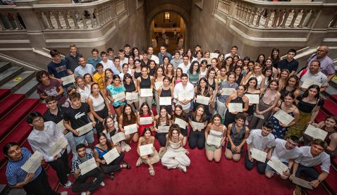 2n premi dels UB-SANTANDER DE LA FACULTAT DE FARMÀCIA I CIÈNCIES DE L'ALIMENTACIÓ per en Jordi Gispert Feliu