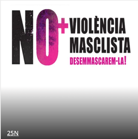 25N dia internacional per a l'eliminació de la violència envers les dones