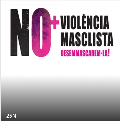 25N dia internacional per a l'eliminació de la violència envers les dones