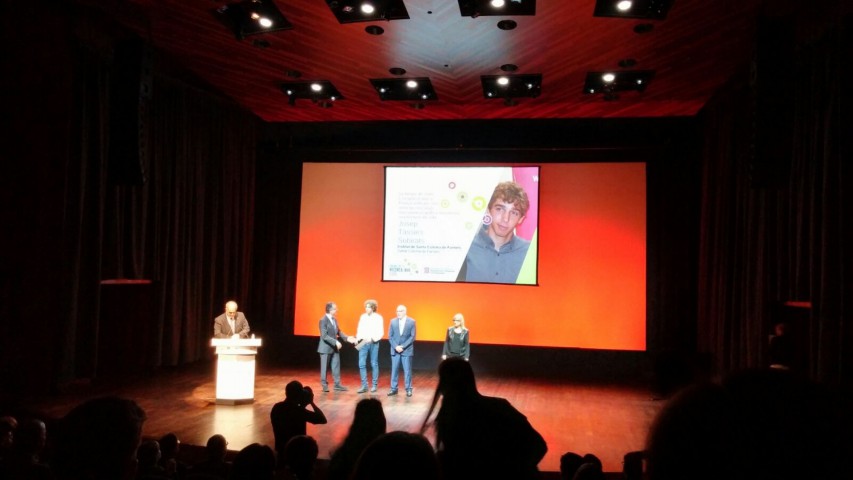 Premis de Recerca Jove (Generalitat de Catalunya): dos alumnes i l'institut han estat premiats.