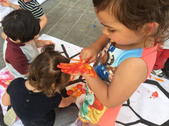 PAI (Projecte d'Atenció a la Infància) a la plaça Farners: dimecres 31 de maig de 2017