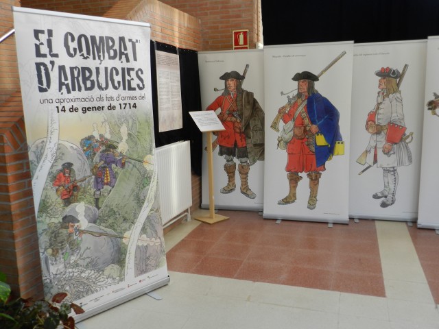 Exposició: Tricentenari del Combat d’ Arbúcies ( 1714-2014 )