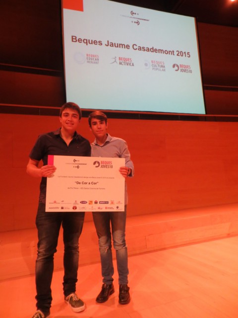 Beques Jaume Casademont 2015: 