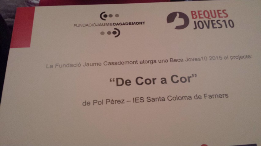 Beques Jaume Casademont 2015: 