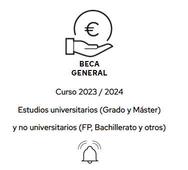 Beques generals estudis postobligatoris i Universitaris 2023-2024 (TERMINI: 17 MAIG 2023)