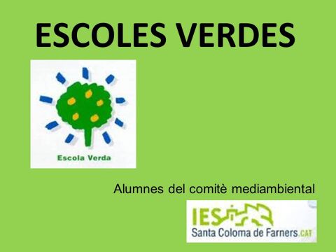 Comitè d'escoles verdes 