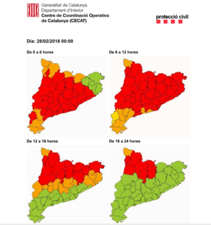 Decretat el tancament dels centres escolars del municipi SCF