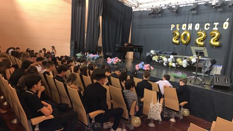 Cerimònia de graduació alumnes de 4t ESO 21-22