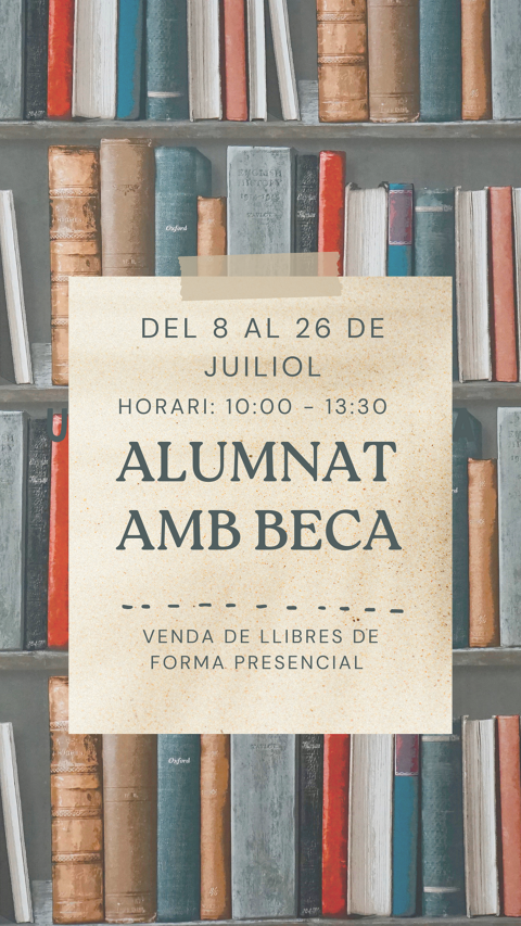 LLISTAT DE LLIBRES DE TEXT PER AL CURS 2024-2025