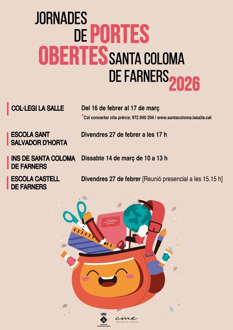 JORNADA DE PORTES OBERTES 2026